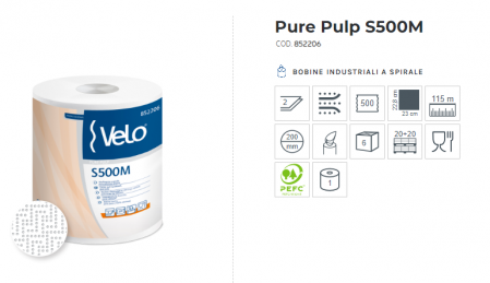 UBRUS U ROLNI VELO S500